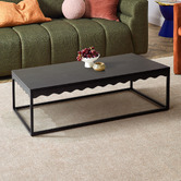Temple &amp; Webster Bonnie Wavy Coffee Table
