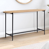 Temple &amp; Webster 140cm Brooke Curved Console Table