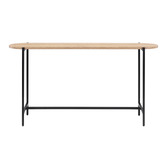 Temple &amp; Webster 140cm Brooke Curved Console Table
