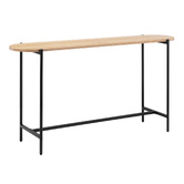 Temple &amp; Webster 140cm Brooke Curved Console Table