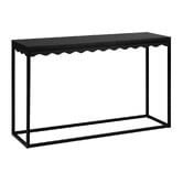 Temple &amp; Webster Bonnie Wavy Console Table