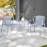 Temple &amp; Webster 2 Seater Drift Outdoor Bistro Set