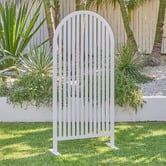 Temple &amp; Webster Arch Aluminium Outdoor Privacy Screen