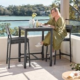 Temple &amp; Webster 2 Seater Kamari Outdoor Bar Table