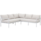 Temple &amp; Webster 5 Seater Kamari Outdoor Modular Lounge Set