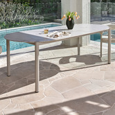 Temple &amp; Webster Palmira Ceramic Outdoor Dining Table