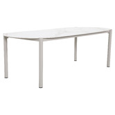 Temple &amp; Webster Palmira Ceramic Outdoor Dining Table