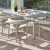 Temple &amp; Webster Palmira Ceramic Outdoor Dining Table