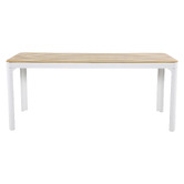 Temple &amp; Webster Sandie Aluminium Outdoor Dining Table