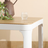 Temple &amp; Webster Sandie Aluminium Outdoor Dining Table
