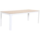 Temple &amp; Webster Sandie Aluminium Outdoor Dining Table