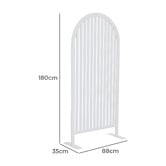 Temple &amp; Webster Arch Aluminium Outdoor Privacy Screen