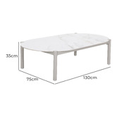 Temple &amp; Webster 5 Seater Palmira Outdoor Lounge Set