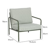 Temple &amp; Webster 5 Seater Callie Outdoor Lounge Set