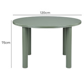 Temple &amp; Webster Olive Green Solina Dining Table