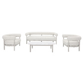 Temple &amp; Webster 5 Seater Palmira Outdoor Lounge Set