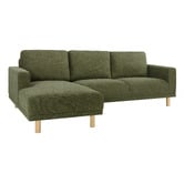 Temple &amp; Webster Orson 4 Seater Upholstered Sofa with Chaise