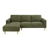 Temple &amp; Webster Orson 4 Seater Upholstered Sofa with Chaise