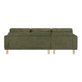 Temple &amp; Webster Orson 4 Seater Upholstered Sofa with Chaise