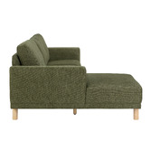 Temple &amp; Webster Orson 4 Seater Upholstered Sofa with Chaise