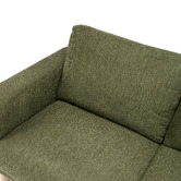 Temple &amp; Webster Orson 4 Seater Upholstered Sofa with Chaise