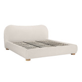 Temple &amp; Webster Paloma Boucle Gas Lift Storage Bed