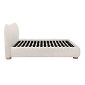 Temple &amp; Webster Paloma Boucle Gas Lift Storage Bed