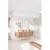 Temple &amp; Webster Blanca Glass Shower Screen