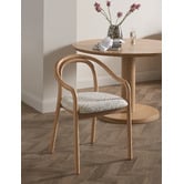 Temple &amp; Webster Klein Beech Wood Dining Chair