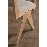 Temple &amp; Webster Adi Beech Wood Dining Chairs
