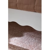 Temple &amp; Webster Evelyn Wavy Pine Wood Bed Base
