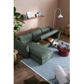 Temple &amp; Webster Dune 4 Seater Storage Sofa with Reversible Chaise