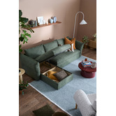Temple &amp; Webster Dune 4 Seater Storage Sofa with Reversible Chaise