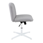 Temple &amp; Webster Camila Boucle Cross Legged Office Chair