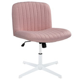 Temple &amp; Webster Camila Boucle Cross Legged Office Chair