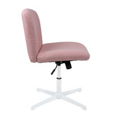 Temple &amp; Webster Camila Boucle Cross Legged Office Chair
