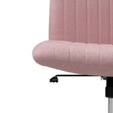 Temple &amp; Webster Camila Boucle Cross Legged Office Chair
