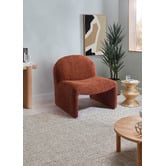 Temple &amp; Webster Maddie Boucle Accent Chair