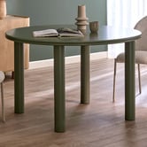 Temple &amp; Webster Olive Green Solina Dining Table