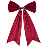 Temple &amp; Webster Large Velvet Bow Christmas Tree Clips