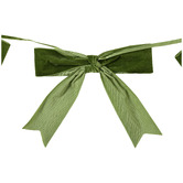 Temple &amp; Webster Velvet Bow Christmas Garland
