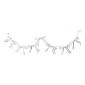 Temple &amp; Webster Velvet Bow Christmas Garland