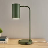 Temple &amp; Webster Noah Metal Task Lamp with USB