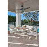 Temple &amp; Webster 5 Seater Coogee Outdoor Lounge Dining Set