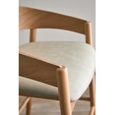 Temple &amp; Webster 67cm Mattia Curved Back Solid Bar Stool