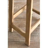 Temple &amp; Webster 65cm Nisha Mango Wood Bar Stool