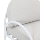 Temple &amp; Webster 2 Seater Bawley Outdoor Armchair &amp; Table Set