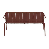 Temple &amp; Webster Otti Steel Garden Bench