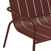 Temple &amp; Webster Otti Steel Garden Bench