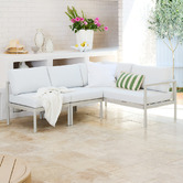 Temple &amp; Webster 4 Seater Oceana Outdoor Modular Sofa